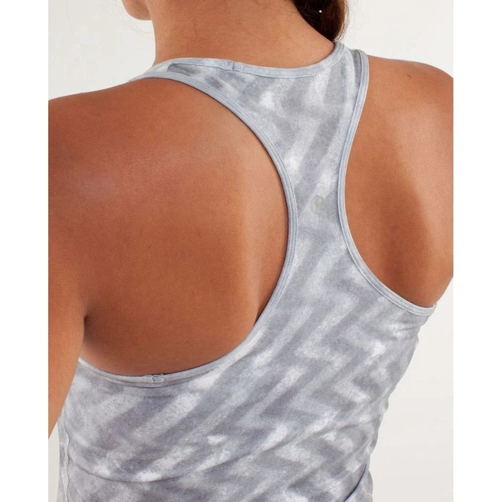 Lululemon Cool Racerback‎ Blazer Fossil Women's Size 6